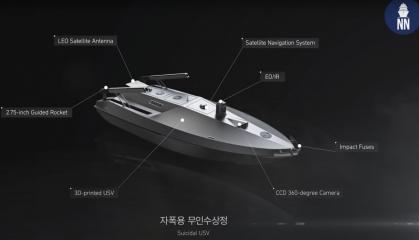 South Korea Unveils Its Own Naval Kamikaze Drone With Guided Missiles, Inspired by Ukraine