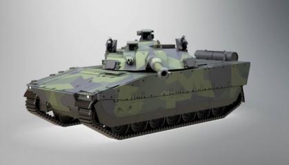 CV90120 Nears MBT Power With New Low-Recoil Gun Programmable Rounds, Light Tank Game Changes