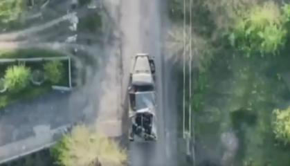 Ukrainian Strike Drones Pursuit and Punish russian Looters
