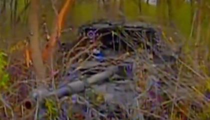 ​No Escape: Ukrainian FPV Drones Hunt Down Concealed russian Tank