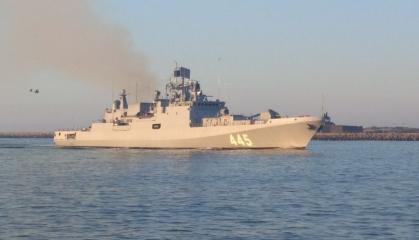 russia Tests Project 11356 Frigate for India, Same Type Fires Kalibr Missiles at Ukraine