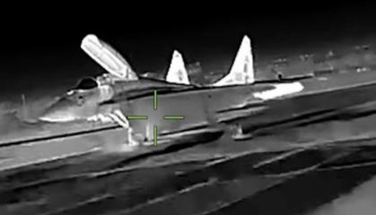 ​Ukraine Takes Out russian MiG-29 and Irtysh Radar in Dual Strike on Crimea (Video)