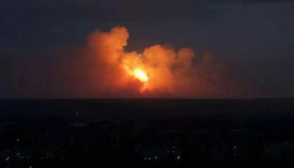 ​Ukraine’s Defense Intelligence Says Explosion in Dzhankoi Destroyed russia's Kalibr Cruise Missiles