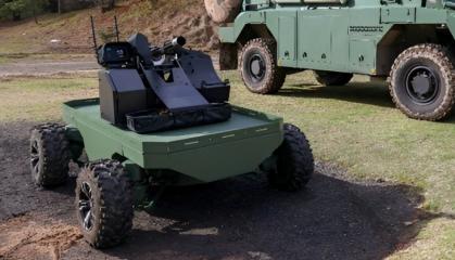 Guardian Angel Ground Robotic System Prototype Built in Record Six Weeks Including Live-Fire Tests, But Ukraine Could Still Help Refine It 