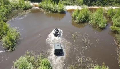 Defence Minister Showed Ukrainian-made Bohun All-terrain Vehicle