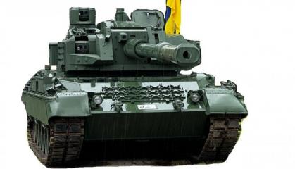 Is Leopard 1 with C3105 Unmanned Turret Supplied to Ukraine Still Unprotected Against Drones, and Can This Be Fixed?