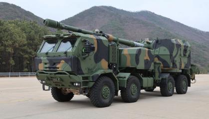South Korea Reveals K9MH Wheeled Howitzer, New Rival to CAESAR, RCH 155
