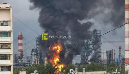 ​Ukrainian Drones Passed Through Four Layers of russian Air Defenses to Strike Oil Refinery 15 km From Kremlin in Moscow