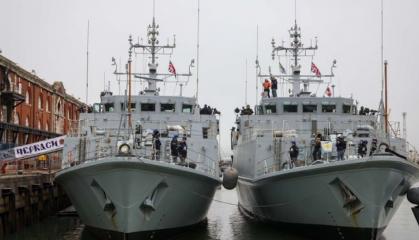 ​The Ukrainian Navy Modernization Gets Underway with Minehunters Arrival from the UK (Photos)
