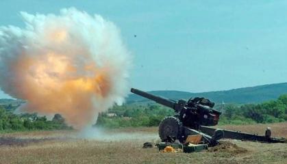 ​russian Invaders Store D-20, D-30 Howitzers Near Civilian Objects in Temporarily Occupied Crimea