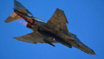 Greek Air Force F-4 Phantom Crashes at Athens Air Show Killing Two Pilots, 52-Year-Old Jet Still Serves Because F-35 Deliveries Won't Arrive Until 2028 