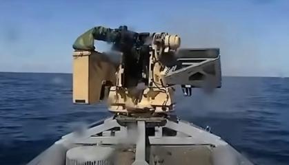 First-Ever Naval Drone Battle: Ukrainian Sargan Destroys russian Unmanned Vessel (Video)