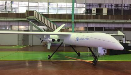 Ukraine's brand new combat UAV debuts at IDEX 2021
