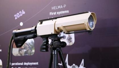 Like in Star Wars: France Presents HELMA-LP, a Real Combat Blaster 