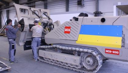 GCS-200 Demining Platform Already in Ukraine