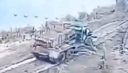 russian Grad MLRS Destroyed Ahead of Planned Strike on Ukrainian Forces (Video)