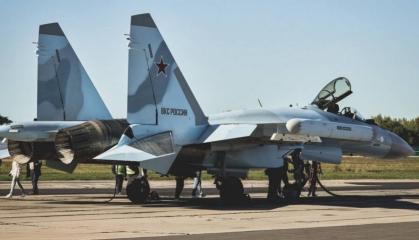​Ukraine Confirms Downing of russian Su-35 Fighter on Eastern Front
