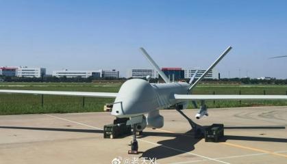 China Shows How Its MQ-9 Reaper Analog Would Hunt Taiwan's Naval Drones, KVD002 Strike UAV Sinks Unmanned Boat With Missile in CCTV Footage 