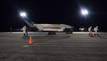 ​Photo From a Top-Secret X-37B Spacecraft Published For The First Time in 15 Years