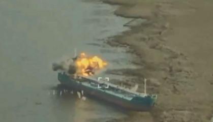 ​Ukrainian Air Force Destroys russian Command Post on the Mechanic Pogodin Tanker