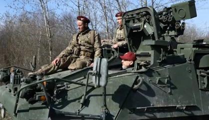 The First Test Of Ukrainian Stryker And Cougar Vehicles (Video)