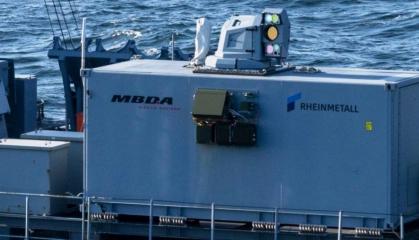 Laser vs Supersonic Germany Is Preparing Its Warships to Face Missile, Drone Swarms