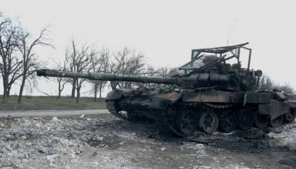 One T-72 Destroyed, Two Damaged Due to Ammo Detonation During Repairs In russia’s Belgorod Oblast 