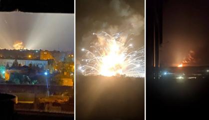 The Armed Forces of Ukraine Servicemen Destroyed an Ammunition Depot in Occupied Snizhny With High-Precision Strikes (Videos)