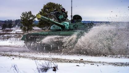 Ukraine Runs Tests of the Newest T-64BV Tank Modernization