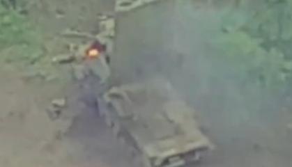 ​The Chornyi Lis Artillery Recon Unit Captured the Destruction of $24M Zoopark-1M Radar System during Setup (Video)