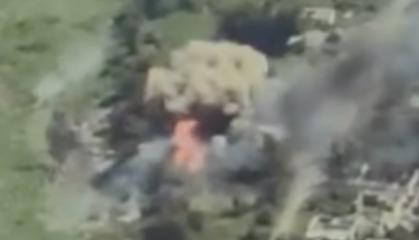 Ukrainian Artillery Destroys russian MLRS, Gun, Communications Antenna, and Shelter Near Pokrovsk (Video)