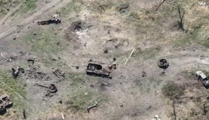 ​Losses of russian Armored Vehicles in the Battle for Staromaiorske (Photos)