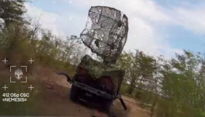 ​Ukrainian Drones Spot russian Kasta Radar During Logistics Hunt and Destroy It