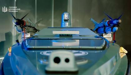 Ukraine's Magura V7 USV: New Photos Reveal Naval Drone Armed With Surface-to-Air Missiles at Sea