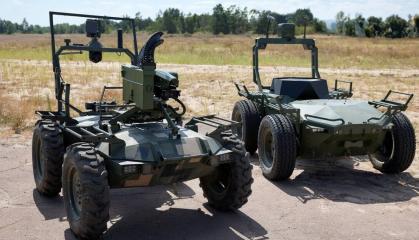 Ukrainian Drone Makers Showcase Weaponized Robots (Photo)