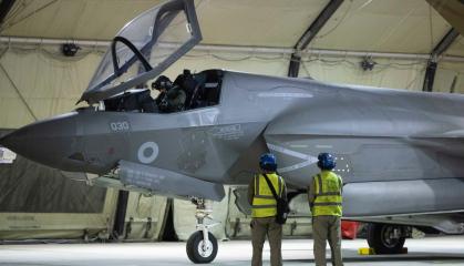 ​UK Defense Intelligence: U.S. Uses British Bases Against Iranian Missile Threat as RAF Typhoon and F-35 Patrol Jordan, Qatar and Cyprus and Merlin Helicopter Deploys