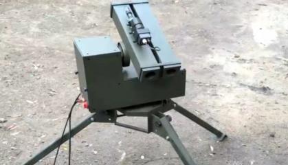 Ukrainian Engineers Develop Robotic Turret for MANPADS and Light Air Defense Missiles