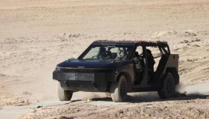 Indian Army Set to Buy VEER, a Stealthy Cybertruck-ish Electric Vehicle