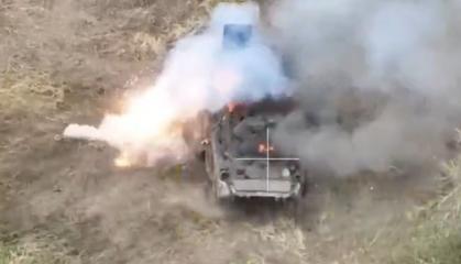 Ukrainian Landmine Finds a Rare russian Vehicle That Hindered Counteroffensive (Video)