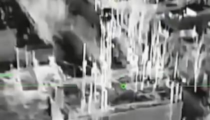 Ukrainian SOF Strike Fuel Storage, Fuel Distribution Hub in Makiivka and Volna-3 EW System in Donetsk (Video)