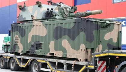 Poland's 120mm Rak Mortar Gets Longer Barrel, Auto-Loading, Remote Control in New MSSW-120 Turret, But Tracked Chassis Question Remains Unresolved After 5 Years 