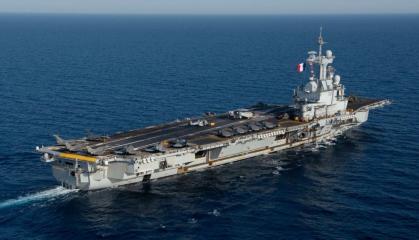 ​russia's Drone Caught Spying on France's Only Aircraft Carrier — Details Revealed