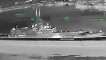 ​Ukrainian Drones Strike russian Admiral Makarov Frigate, Sheskharis Terminal, and Grushovaya Base (Video)