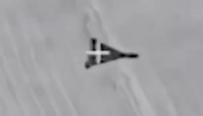​Ukrainian Mobile Fire Group Shoots Down Jet-Powered Geran-4 Drone with the ZU-23-2 Gun (Video)