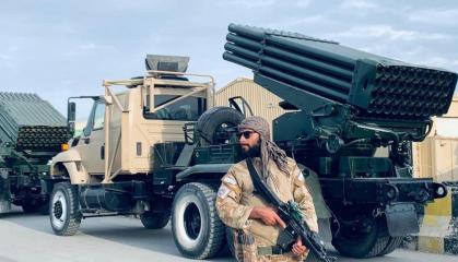 ​Taliban Created BM-21 Grad–Based MLRS Using Navistar Trucks Abandoned by U.S. Forces