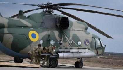 Ukraine’s Mi-8 Apply Heavy S-13 Missiles (Video)