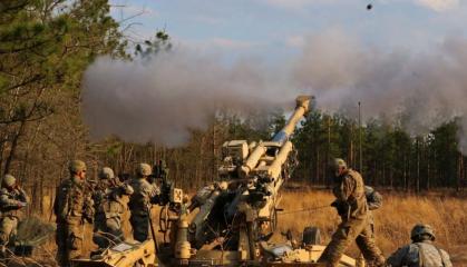 M777 Howitzers with Rocket Assisted Projectiles in Ukraine Taking Revenge on Bucha Massacre, Along With Irpin and Boyarka (Photo)