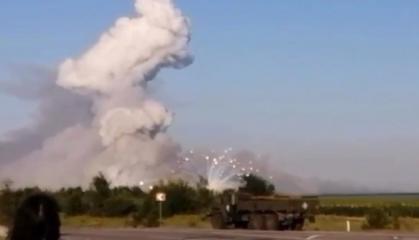 ​Drones Hit russian Depot With Missiles, Ammo in Sergeyevka