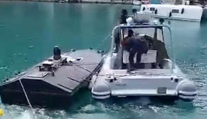 ​Ukrainian Magura V5 Naval Drone Found near Greece with Explosives and Notes