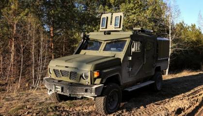 ​Ukrainian Forces Receive UAT-TISA Vehicles from UkrArmoTech